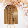 Load image into Gallery viewer, Arch Oh Baby Mirror Welcome Sign