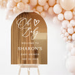 Load image into Gallery viewer, Arch Oh Baby Mirror Welcome Sign