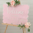 Load image into Gallery viewer, Modern Acrylic Wedding Welcome Sign - WS07