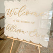 Load image into Gallery viewer, Welcome to our Wedding Modern Calligraphy Sign - WS04