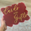Load image into Gallery viewer, Cards and Gifts Acrylic Sign - TS18