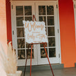 Load image into Gallery viewer, Painted Back Welcome Wedding Sign - WS02