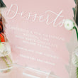 Load image into Gallery viewer, Dessert Menu Acrylic Sign