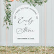 Load image into Gallery viewer, Modern Calligraphy Arch Style Welcome Sign -WS39