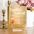 Load image into Gallery viewer, Signature Cocktail Mirror Acrylic Sign