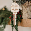 Load image into Gallery viewer, Our first Christmas in our new home key ornament | Realtor Gift | Buy in Bulk