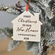 Load image into Gallery viewer, First Christmas in our New Home Personalized ornament