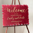 Load image into Gallery viewer, Welcome to Our Happily Ever After Hand Painted Sign - WS03
