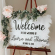 Load image into Gallery viewer, Modern Acrylic Wedding Welcome Sign - WS07