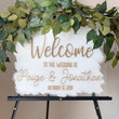 Load image into Gallery viewer, Modern Acrylic Wedding Welcome Sign - WS07