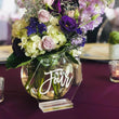 Load image into Gallery viewer, Modern Calligraphy Hexagon Table Number with Stand Options - TN1