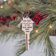 Load image into Gallery viewer, Our first Christmas in our new home key ornament | Realtor Gift | Buy in Bulk