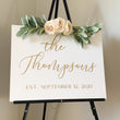 Load image into Gallery viewer, Personalized Last name Acrylic Sign - WS19