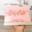 Load image into Gallery viewer, Favors Acrylic Sign - TS12