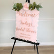 Load image into Gallery viewer, Bridal Shower Acrylic Welcome Sign - WS38