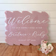 Load image into Gallery viewer, Welcome to our Wedding Modern Calligraphy Sign - WS04