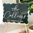 Load image into Gallery viewer, Personalized Last name Acrylic Sign - WS19
