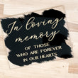 Load image into Gallery viewer, In Loving Memory Acrylic Sign