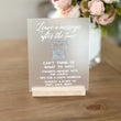 Load image into Gallery viewer, Vintage Phone guest book acrylic sign - TS27