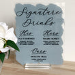 Load image into Gallery viewer, Signature Drinks Acrylic Sign