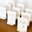 Load image into Gallery viewer, Modern Calligraphy Painted Back Table numbers - TN5