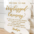 Load image into Gallery viewer, Unplugged Ceremony Acrylic Sign - CS3
