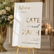 Load image into Gallery viewer, Custom Acrylic Wedding Welcome Sign with 3D Raised Lettering  WS88
