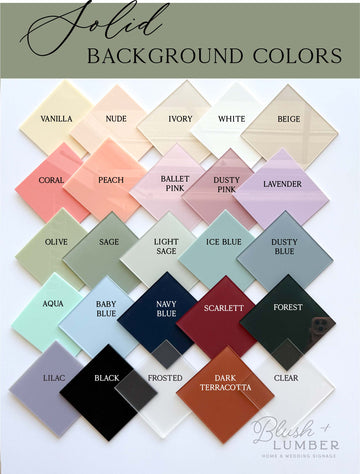 Acrylic Color Sample