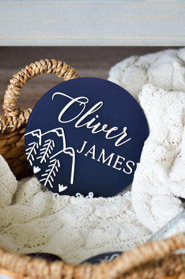 Baby Milestone Acrylic Markers