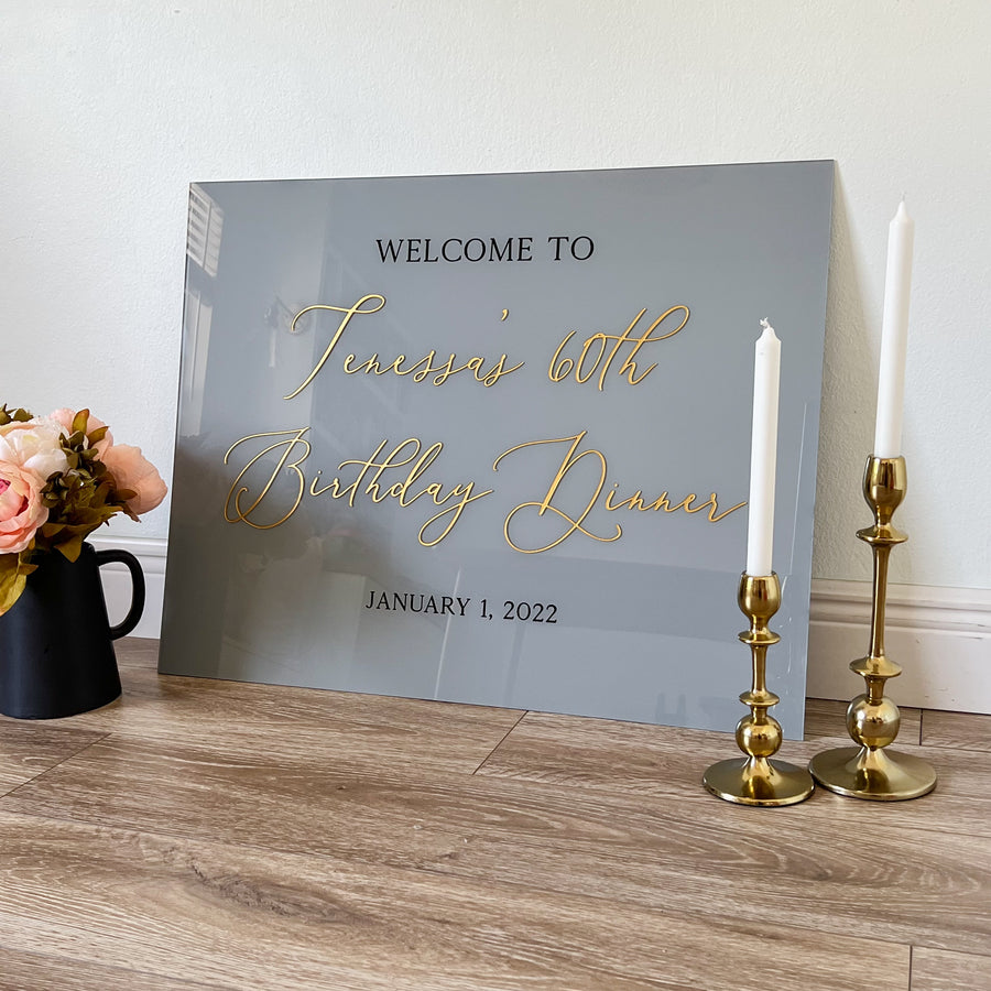 Birthday Welcome Sign - WS43