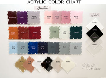 Acrylic Color Sample