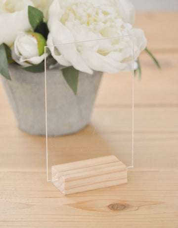 Blank 4"x6" Acrylic Sign