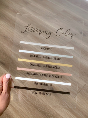 Acrylic Sign Packages